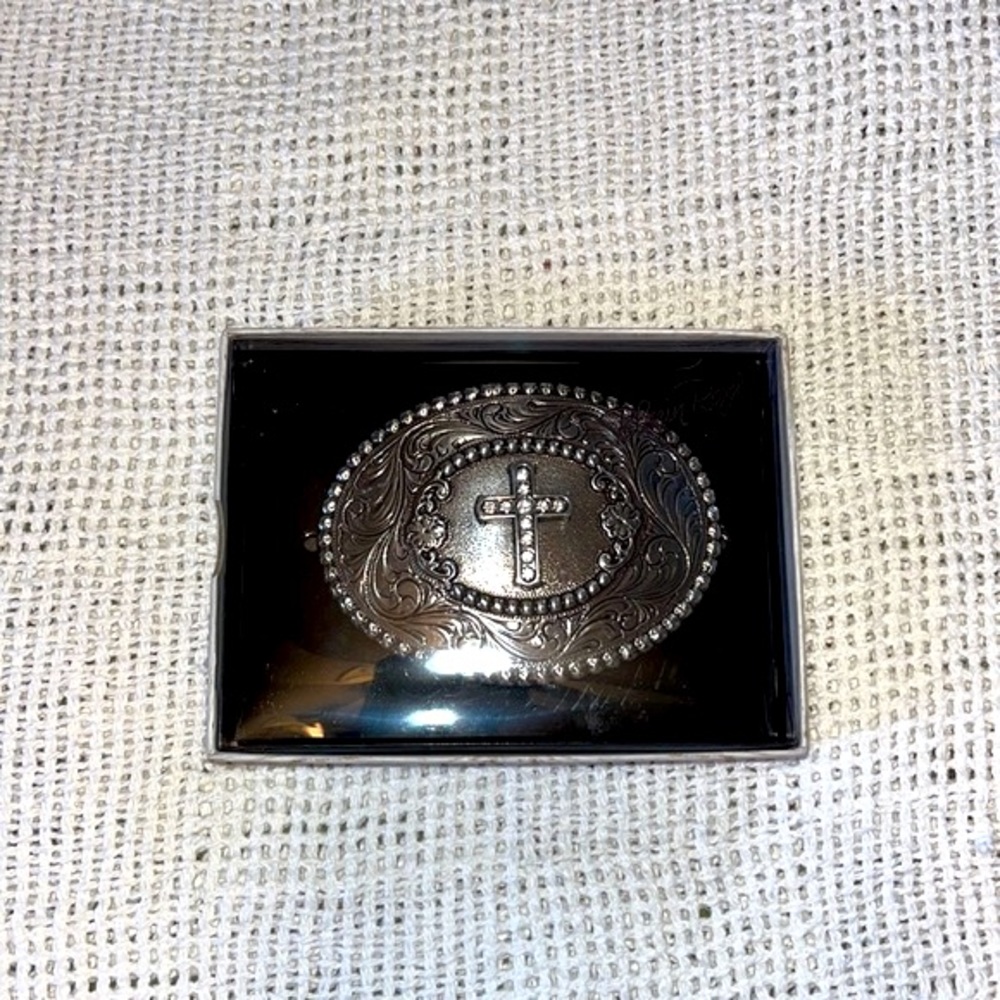 Blazing Roxy belt buckle.